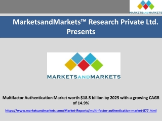 Multifactor Authentication Market