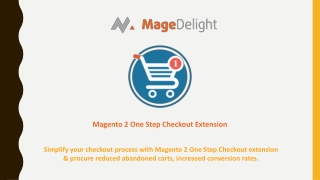 Increase Sales with Magento 2 One Step Checkout Extension