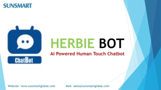 Herbie Chatbot Development - SUNSMART