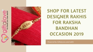 Top Rakhis of Latest Designs for Raksha Bandhan Occasion