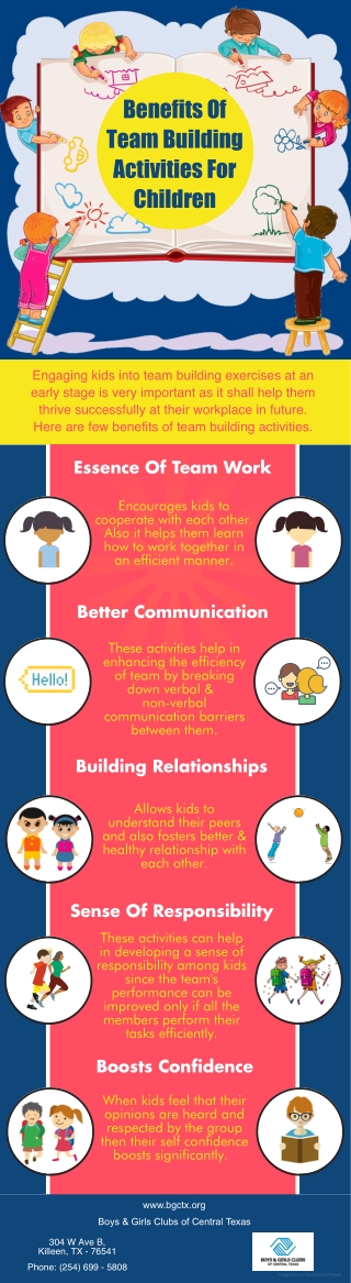 Benefits Of Team Building Activities For Children
