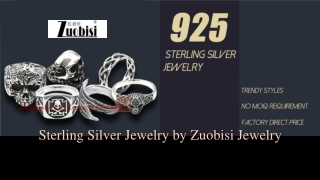 Sterling Silver Jewelry by Zuobisi Jewelry