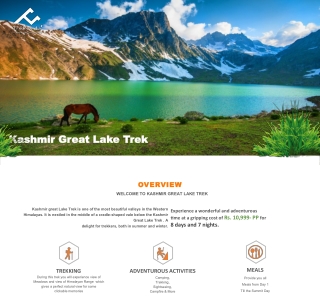 lakes in Great kashmir