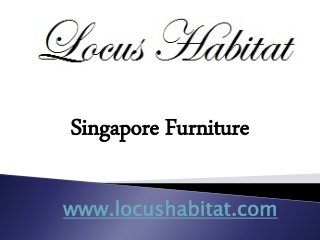 Singapore Furniture