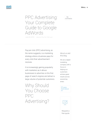 PPC Advertising: Your Complete Guide to Google AdWords
