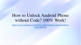 6 Ways to Unlock Android Phone if You Forgot the Password