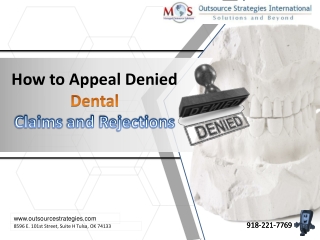 How to Appeal Denied Dental Claims and Rejections