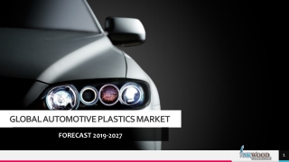 Global Automotive Plastics Market | Inkwood Research