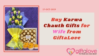 List of Latest Gifts for Wife on Karwa Chauth Festival