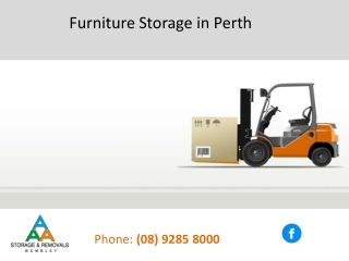Furniture Storage in Perth