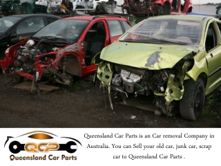 Are You Selling Your Junk Car for Cash - Queensland Car Parts
