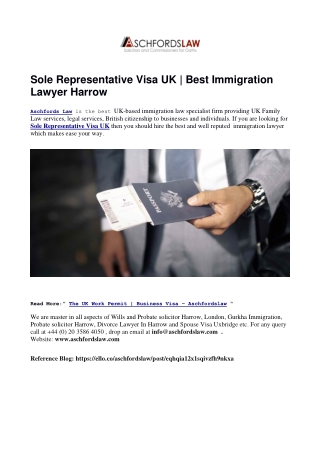 Best UK Immigration lawyer in Harrow, London