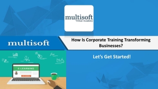 How is Corporate Training Transforming Businesses?