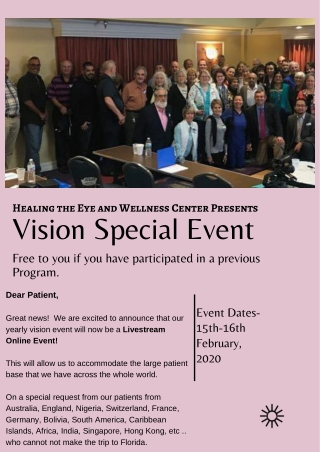 Vision Special Event 2020