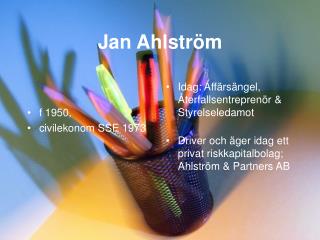 Jan Ahlström