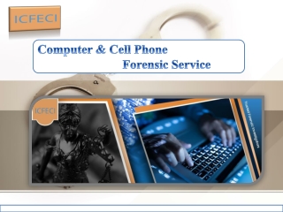 Computer & cell phone forensics service
