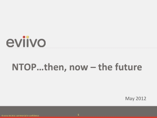 NTOP…then, now – the future