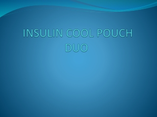 Buy Insulin coolpouch online at Arkray Healthcare