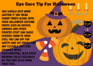 Eye Care Tip For Halloween
