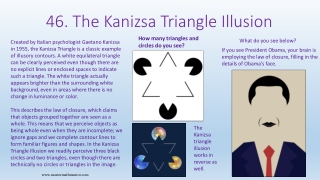 46. The Kanizsa Triangle Illusion