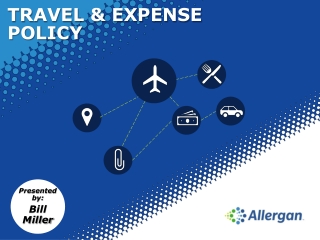 Travel &amp; Expense Policy