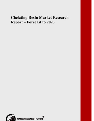 Chelating Resin Market