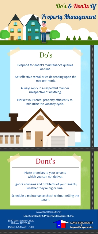 Do's & Don'ts Of Property Management