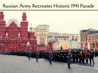 Russia re-enacts historic WW2 parade in Moscow