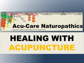 How Acupuncture Aids Overall Health?