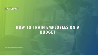 How To Train Employees On A Budget
