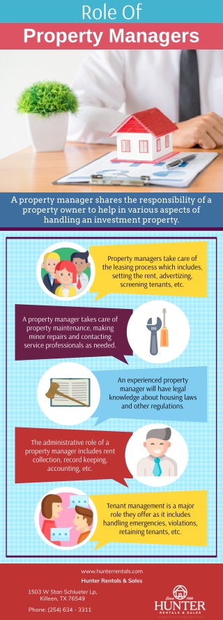 Role Of Property Managers