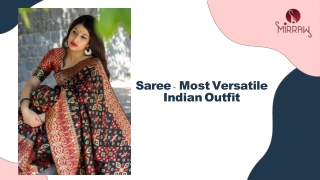 Best Indian Designer Sarees