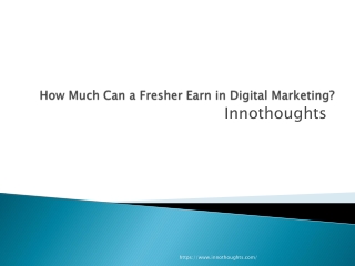 How Much Can a Fresher Earn in Digital Marketing?