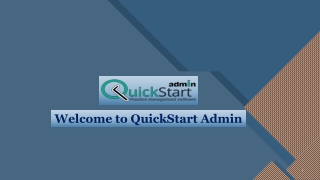 Best Employee Attendance Management Software - QuickStart Admin