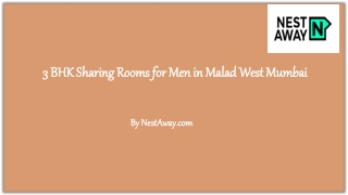 3 BHK Sharing Rooms for Men in Malad West, Mumbai