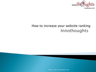 How to increase your website ranking