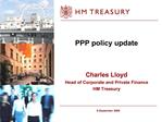 PPP policy update