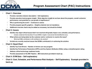 chart program pac assessment instructions quad presentation contracts summary ppt powerpoint contract data there slideserve