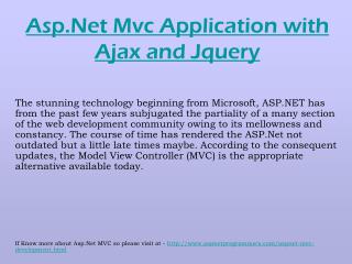 JQuery AJAX with ASP.NET MVC