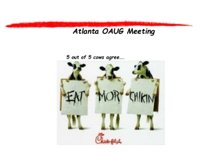 Atlanta OAUG Meeting