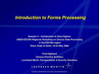 Introduction to Forms Processing