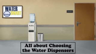 All about Choosing the Water Dispensers