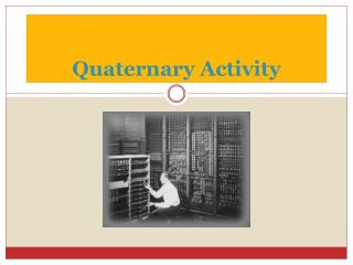 quaternary economic activity
