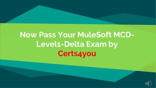 MCD-Level1-Delta Practice Test