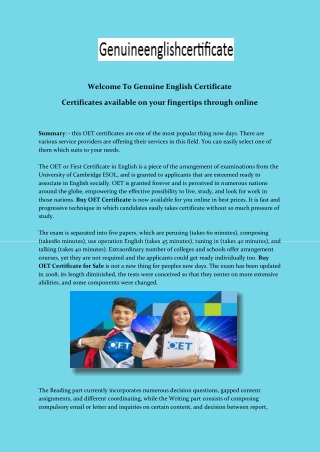 Certificates available on your fingertips through online