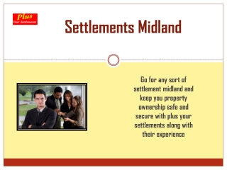  Settlements Midland