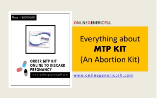 Everything about MTP kit (An abortion kit)