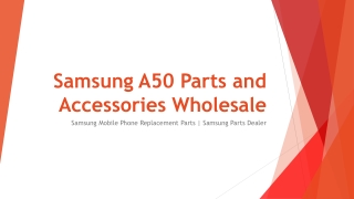 Samsung A50 Parts and Accessories Wholesale at Mobilesentrix