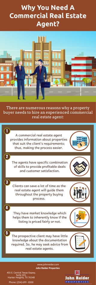 Why You Need A Commercial Real Estate Agent