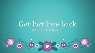 Love back Astrology the best Solution for love problems!
